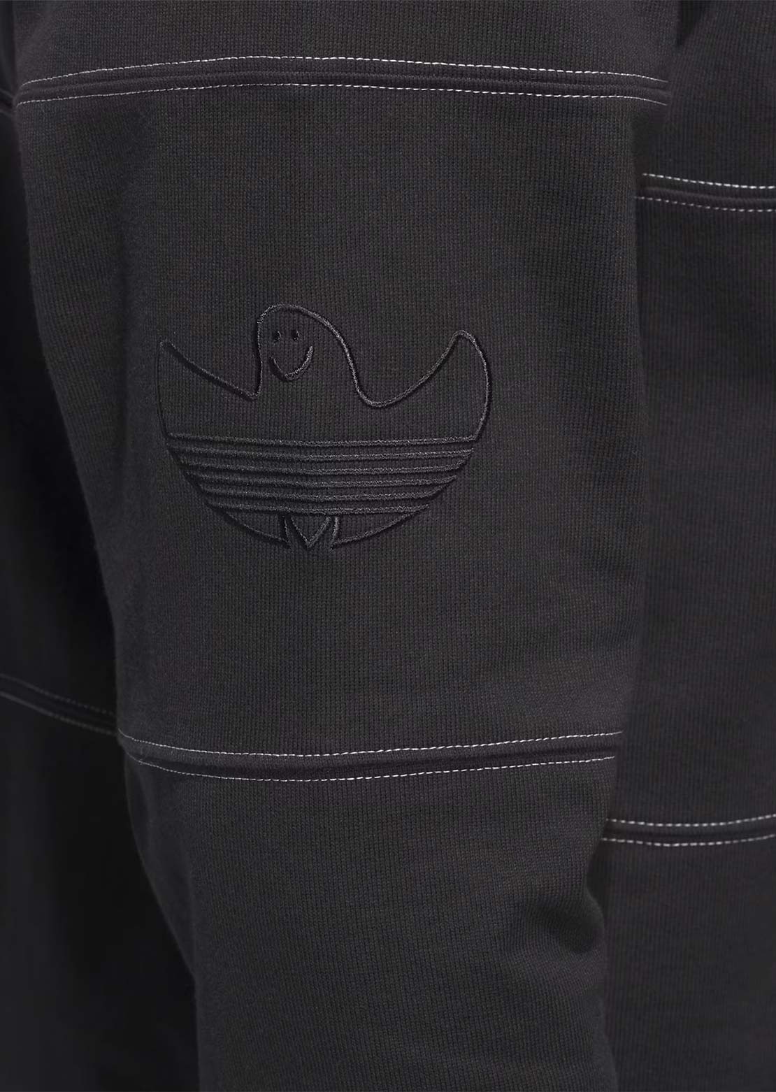 Adidas Unisex Shmoo Heavyweight Rugby Sweatshirt Black