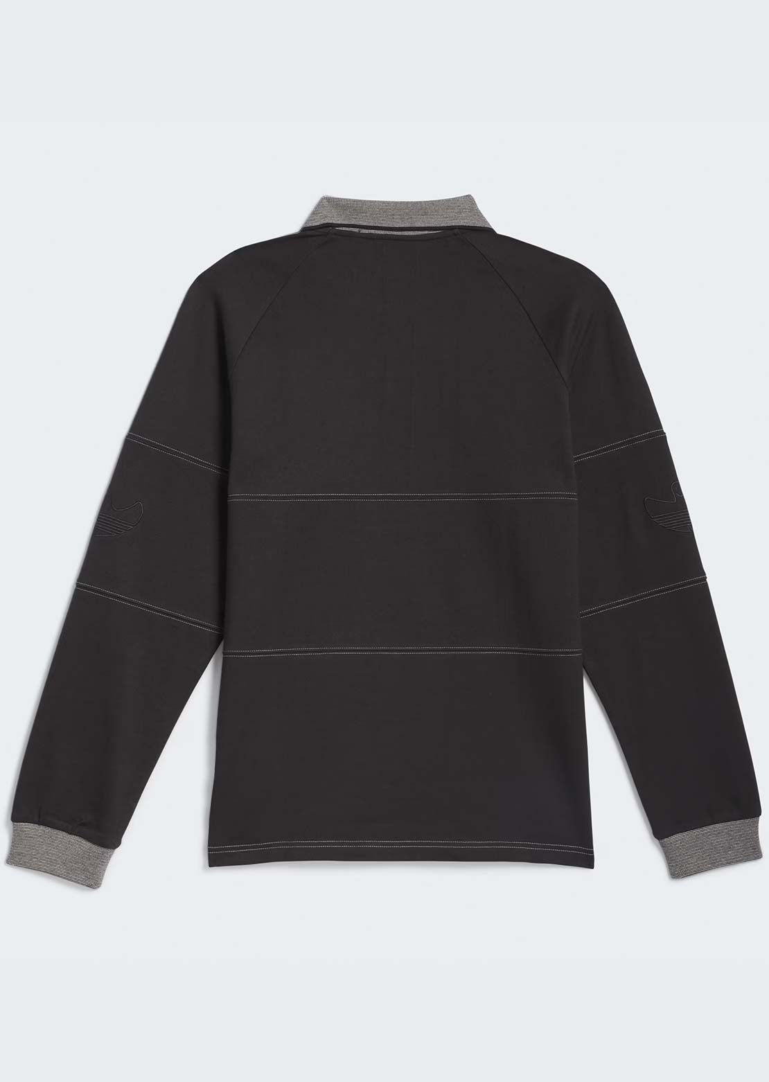 Adidas Unisex Shmoo Heavyweight Rugby Sweatshirt Black