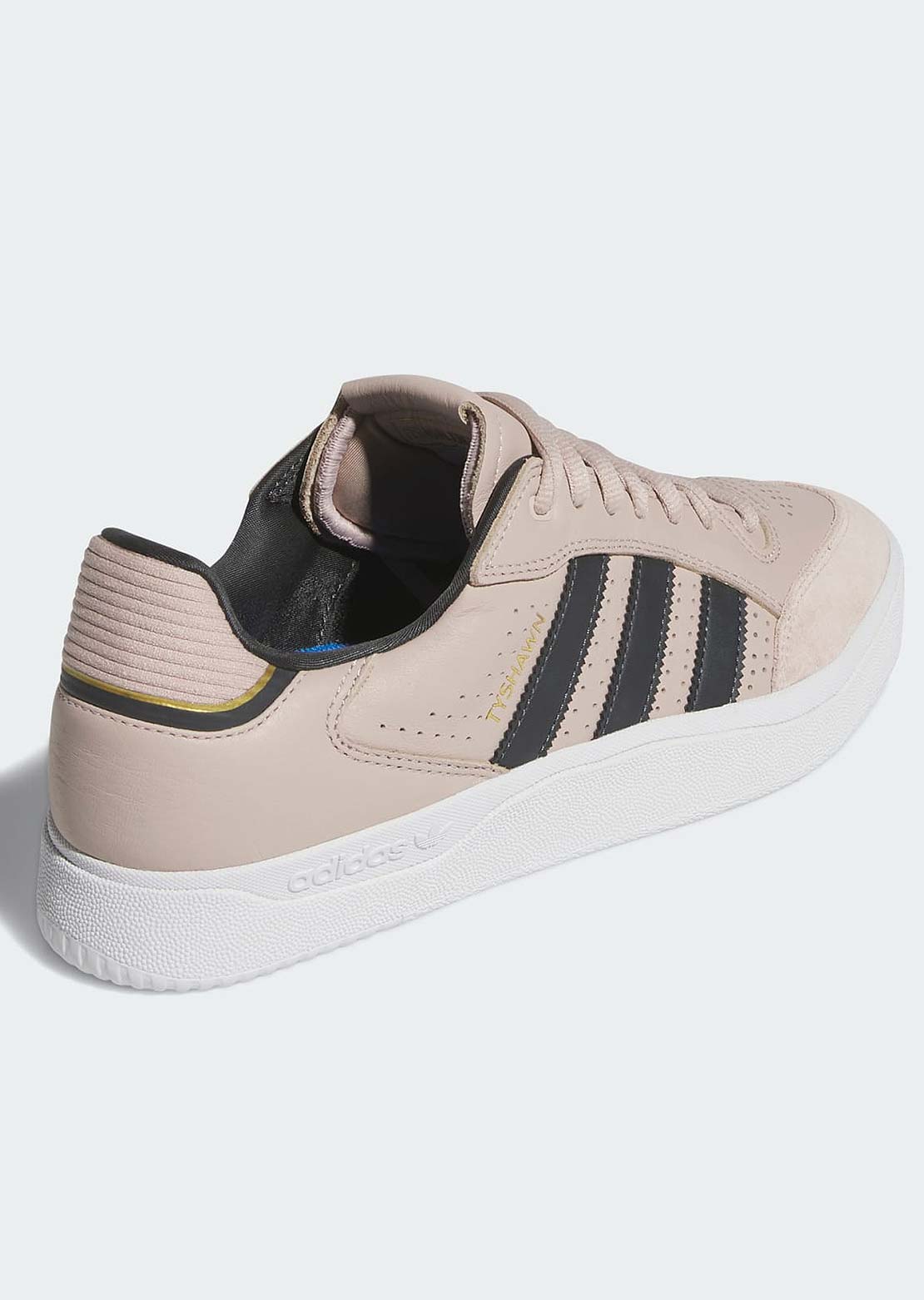 Adidas Unisex Tyshawn Low Skate Shoes Carbon/Gold