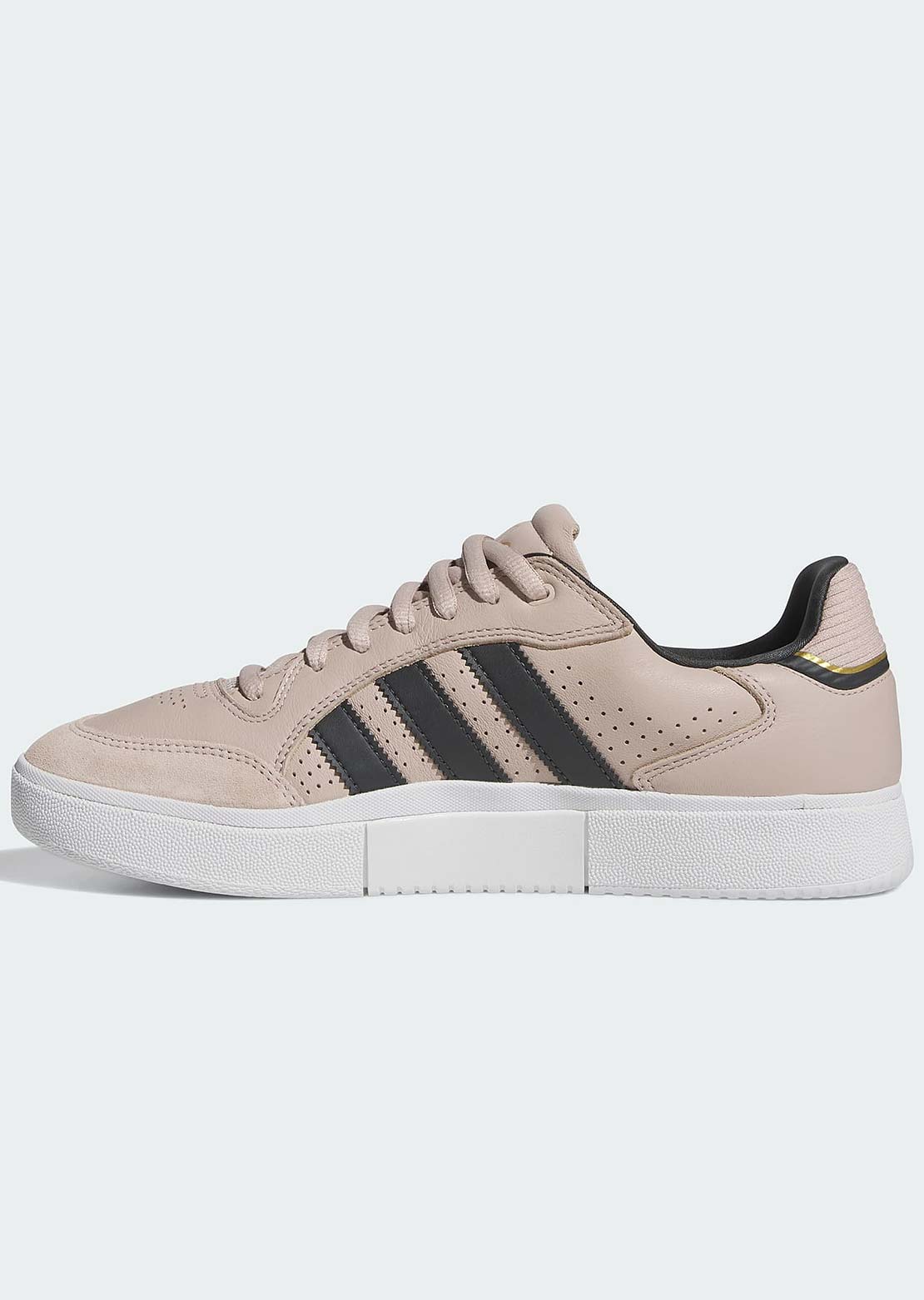 Adidas Unisex Tyshawn Low Skate Shoes Carbon/Gold