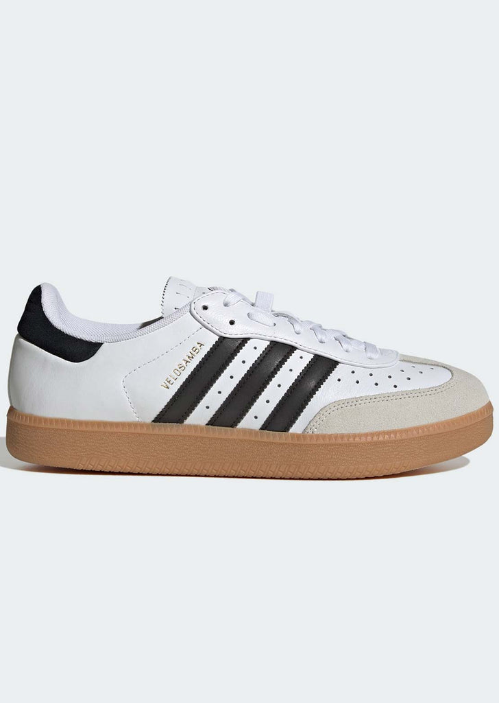 Adidas Unisex VeloSamba Leather Clipless Shoes - PRFO Sports