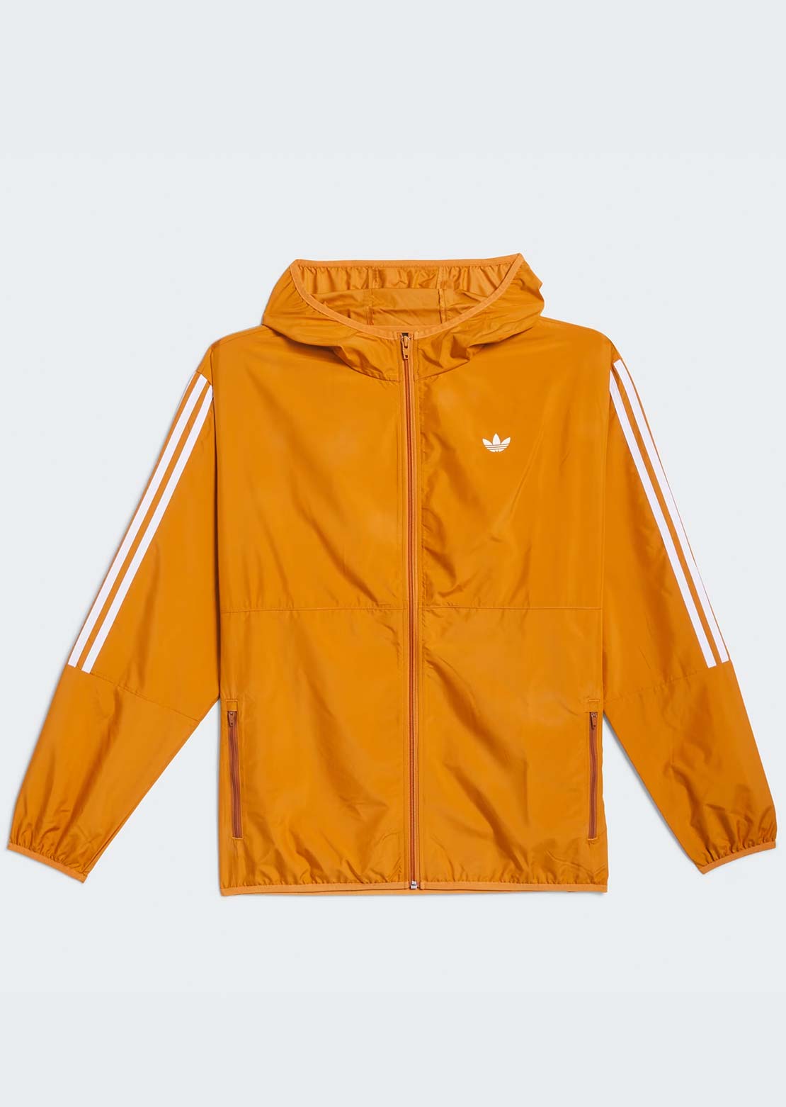 Adidas Unisex Windbreaker Jacket Orange/White