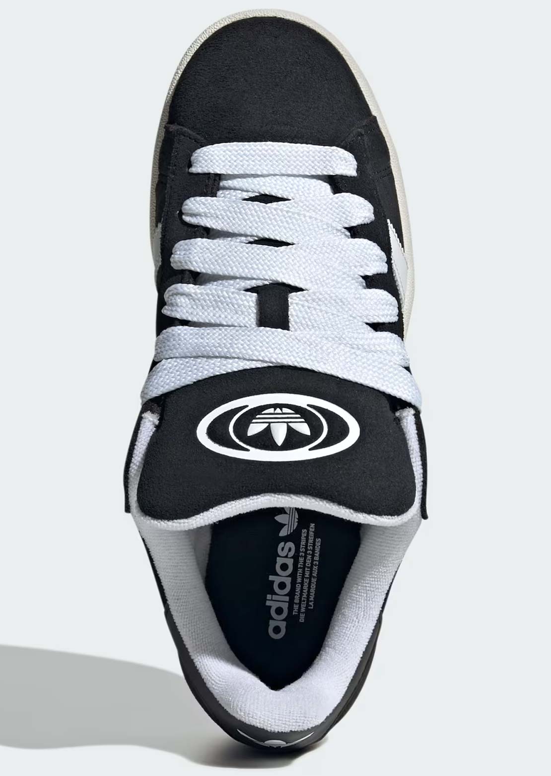 Adidas Women's Campus 00S Shoes Core Black/Cloud White/Off White