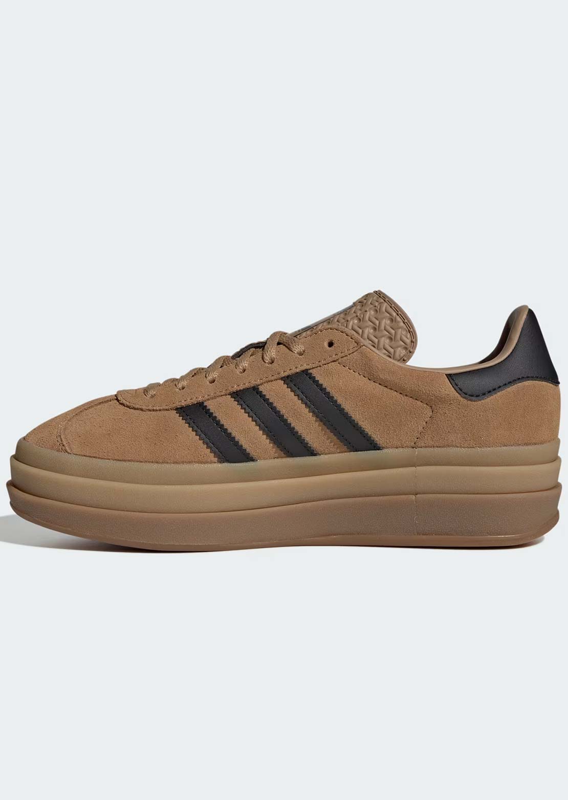 Adidas Women's Gazelle Bold Shoes Cardboard/Core Black/Gum