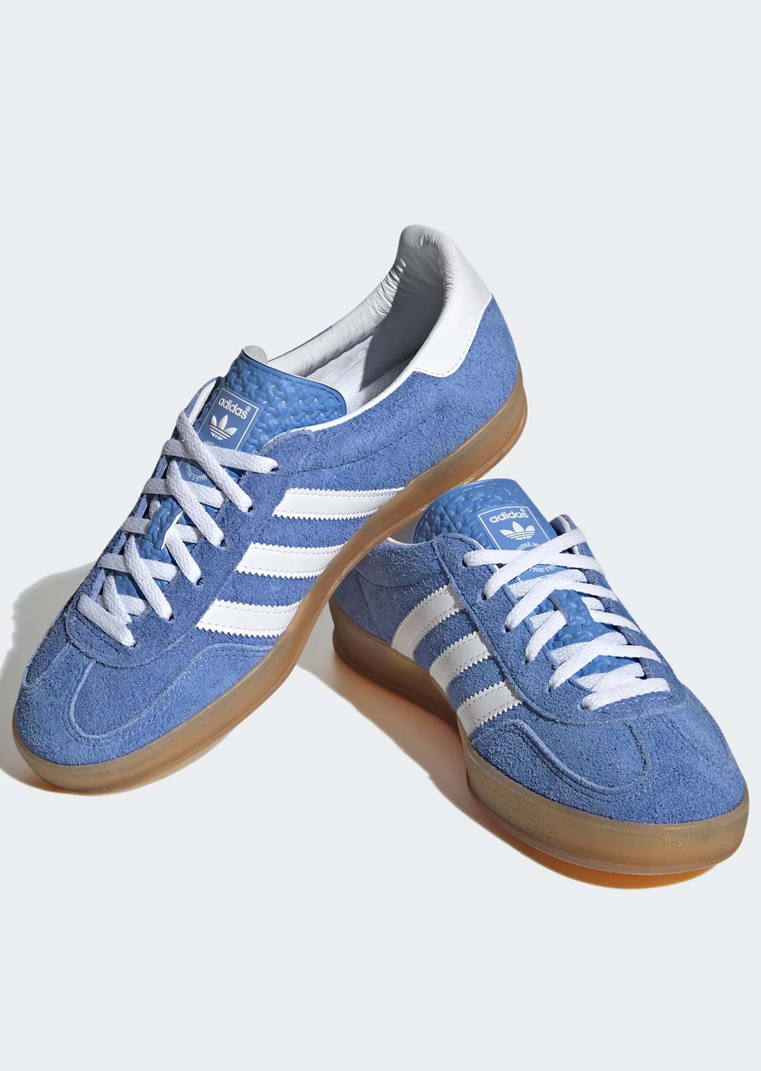 Adidas Women's Gazelle Indoor Shoes Blufus/FTW White/Goldmt