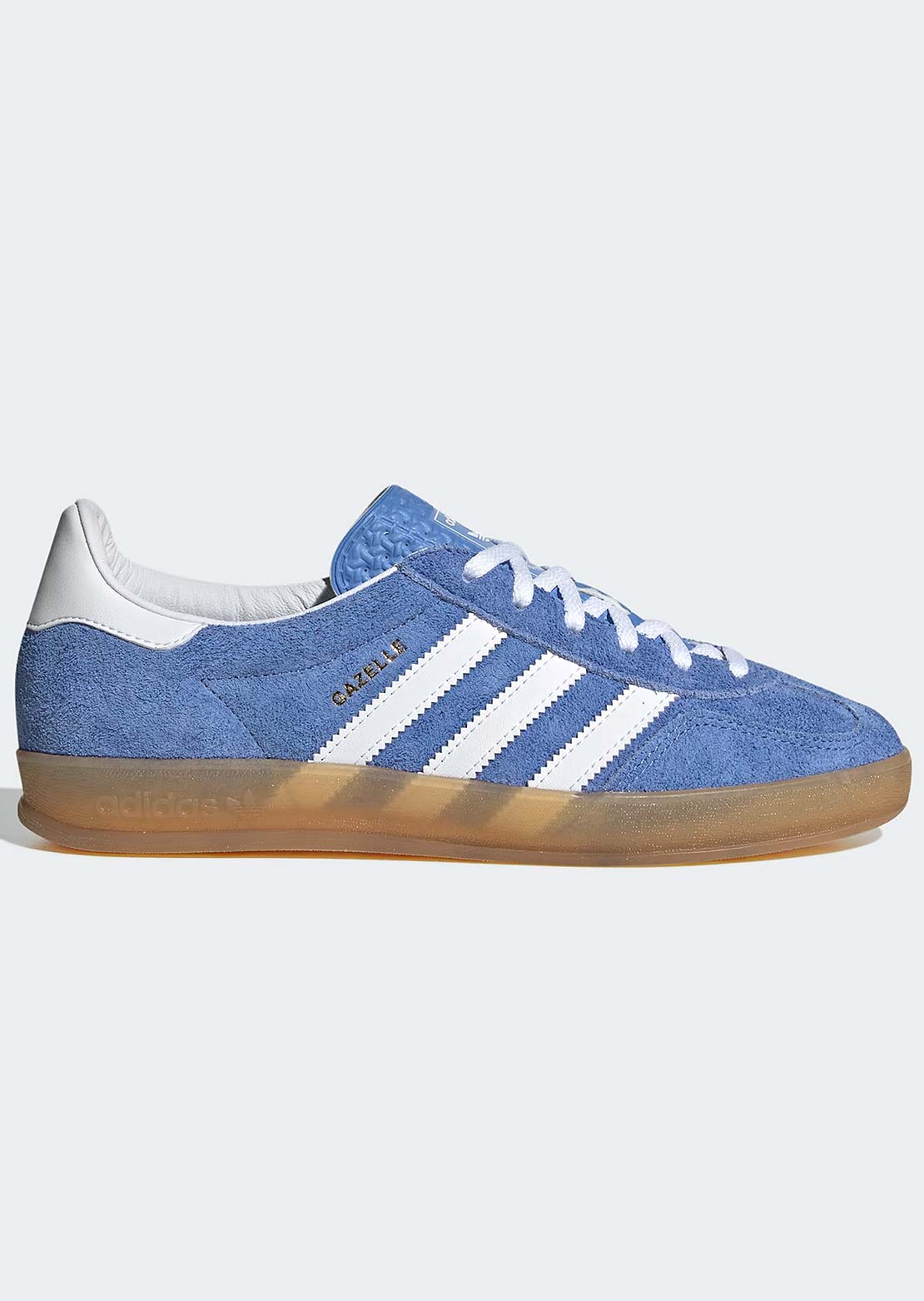 Adidas Women's Gazelle Indoor Shoes Blufus/FTW White/Goldmt