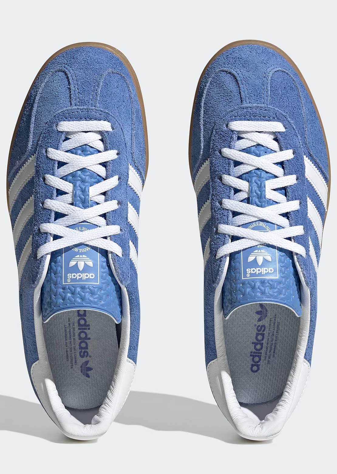 Adidas Women's Gazelle Indoor Shoes Blufus/FTW White/Goldmt