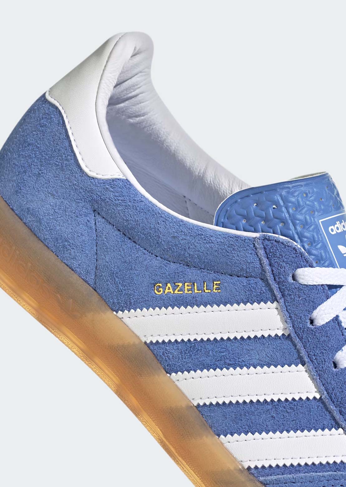 Adidas Women's Gazelle Indoor Shoes Blufus/FTW White/Goldmt