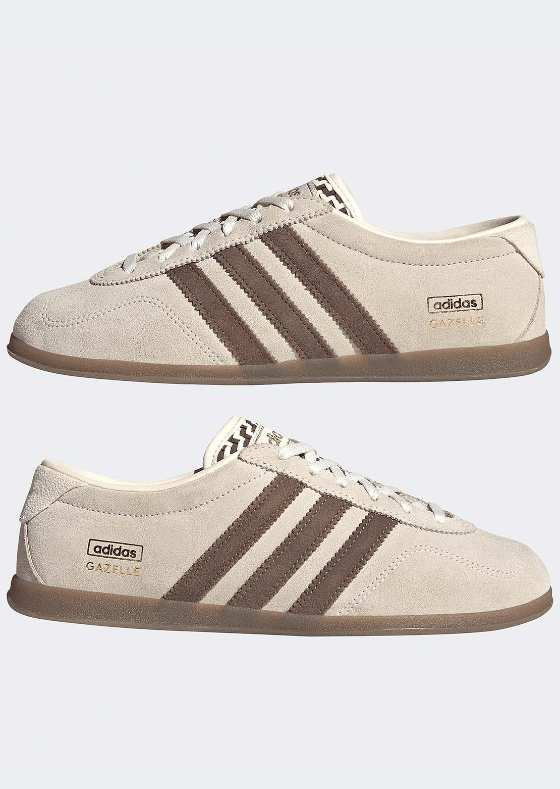 Adidas Women's Gazelle Lo Pro Shoes Off White/Earstr/Gum