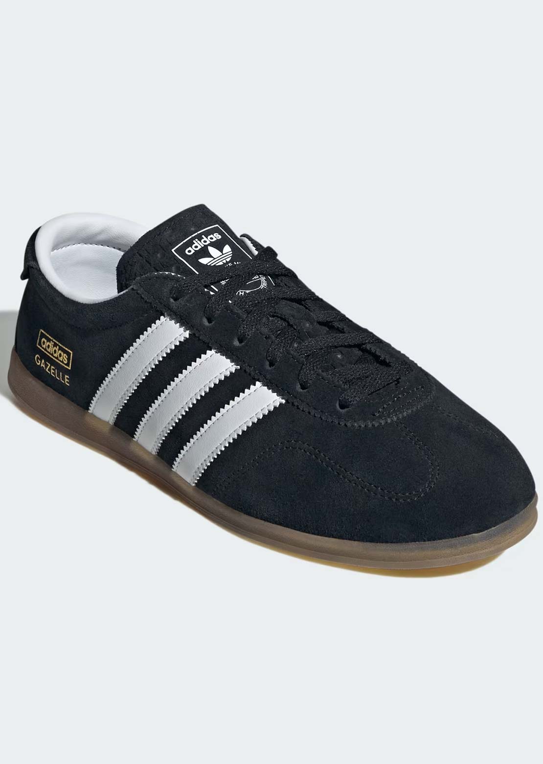 Adidas Women's Gazelle Lo Pro Shoes Core Black/FTW White/Gum