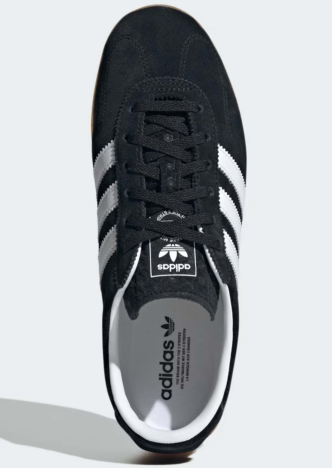 Adidas Women's Gazelle Lo Pro Shoes Core Black/FTW White/Gum