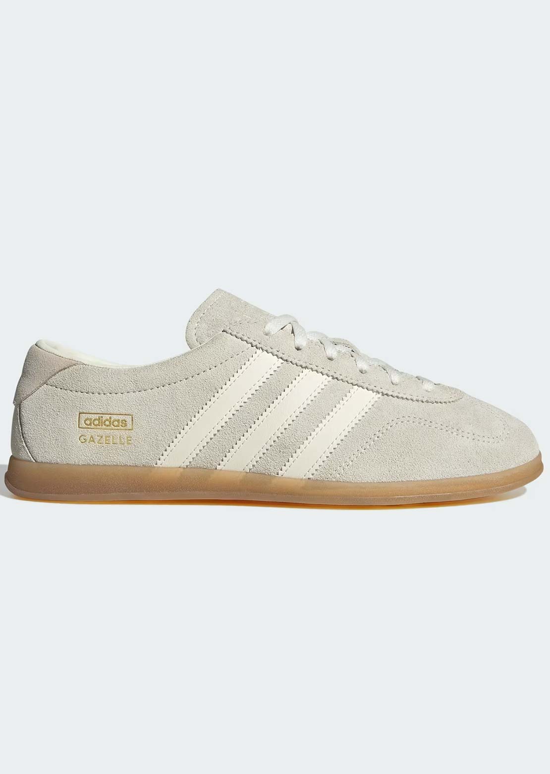 Adidas Women's Gazelle Lo Pro Shoes Ivory/Off White/Gum