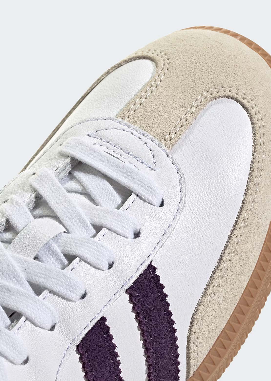 Adidas Women's Samba Originals Shoes Cloud White/Alumina/Aurora Plum