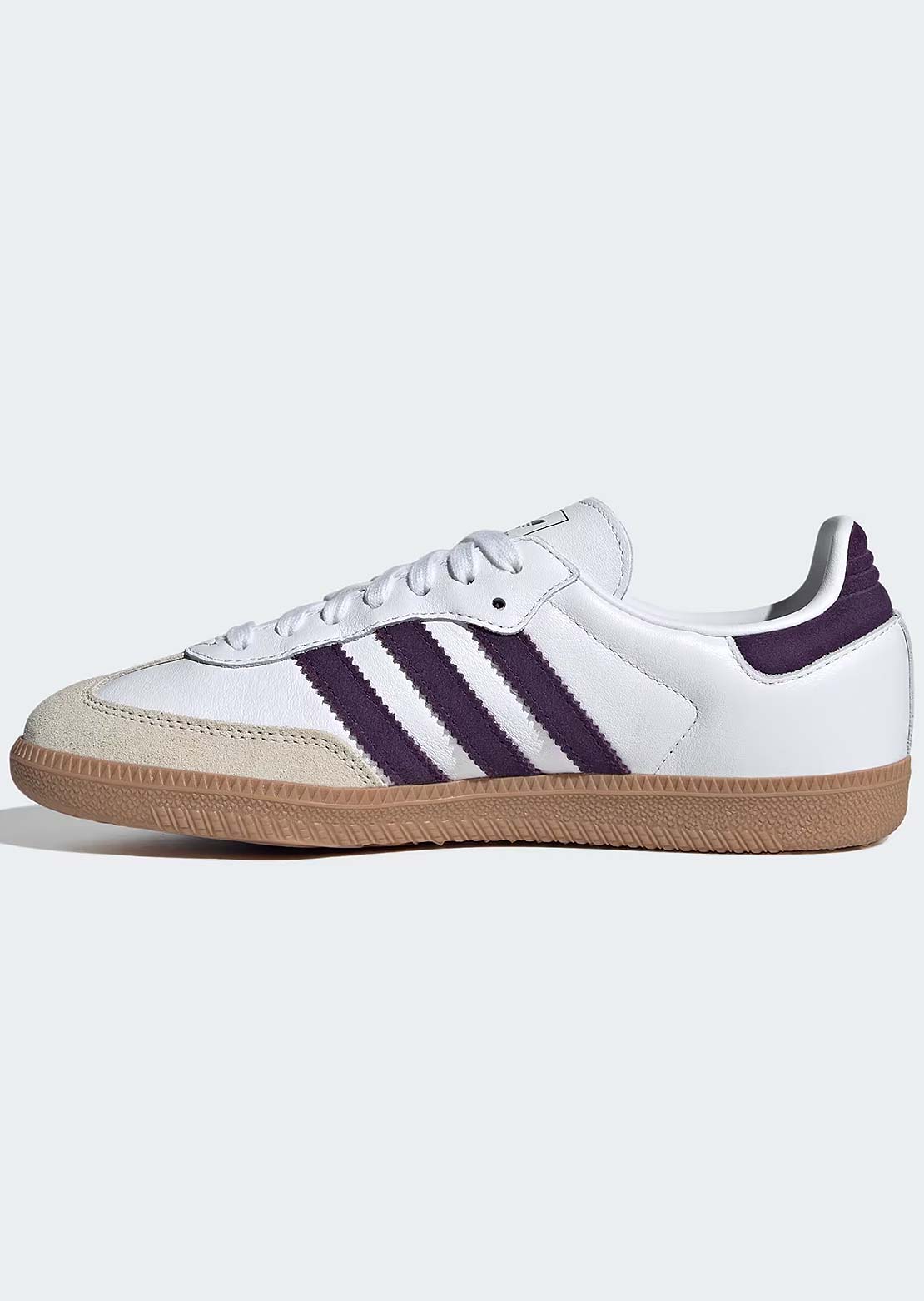 Adidas Women's Samba Originals Shoes Cloud White/Alumina/Aurora Plum