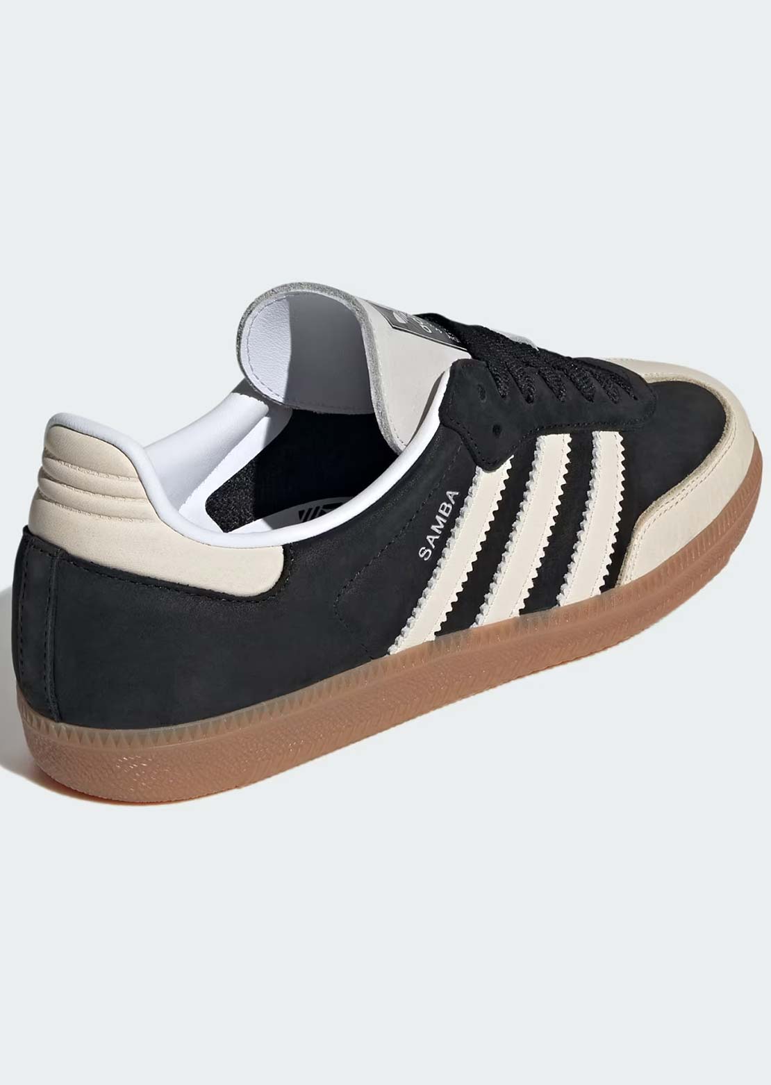 Adidas Women's Samba Originals Shoes Core Black/Wonder White/Silver Metallic