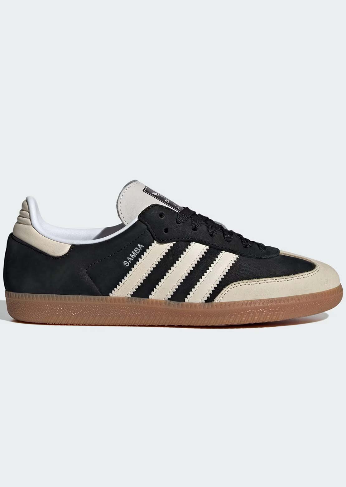 Adidas Women's Samba Originals Shoes Core Black/Wonder White/Silver Metallic