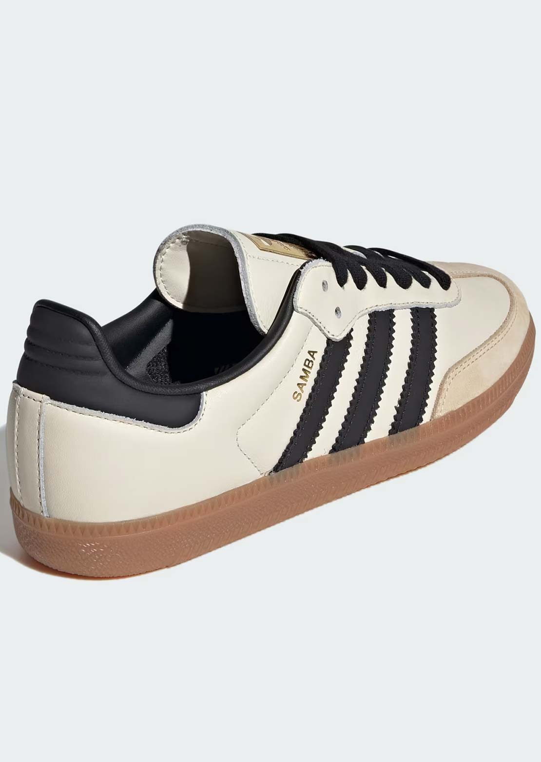 Adidas Women's Samba Originals Shoes Cream White/Core Black/Sand Strata