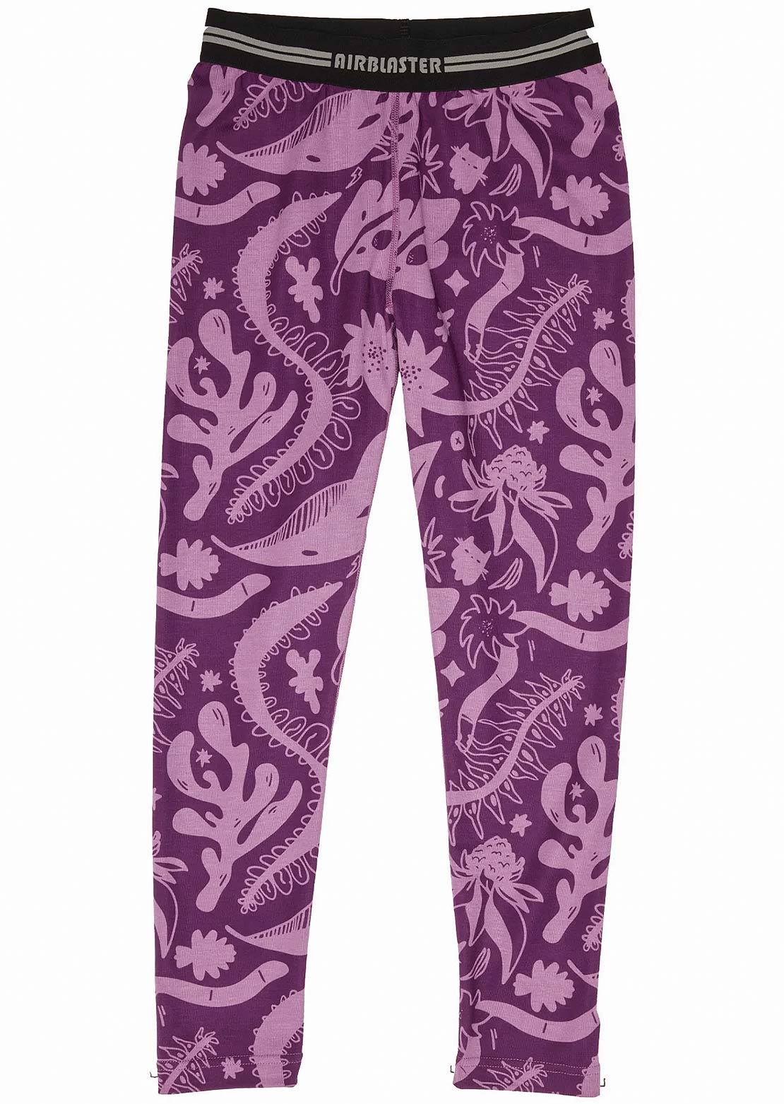 Airblaster Junior Base Layer Bottom Blackberry Earth Life