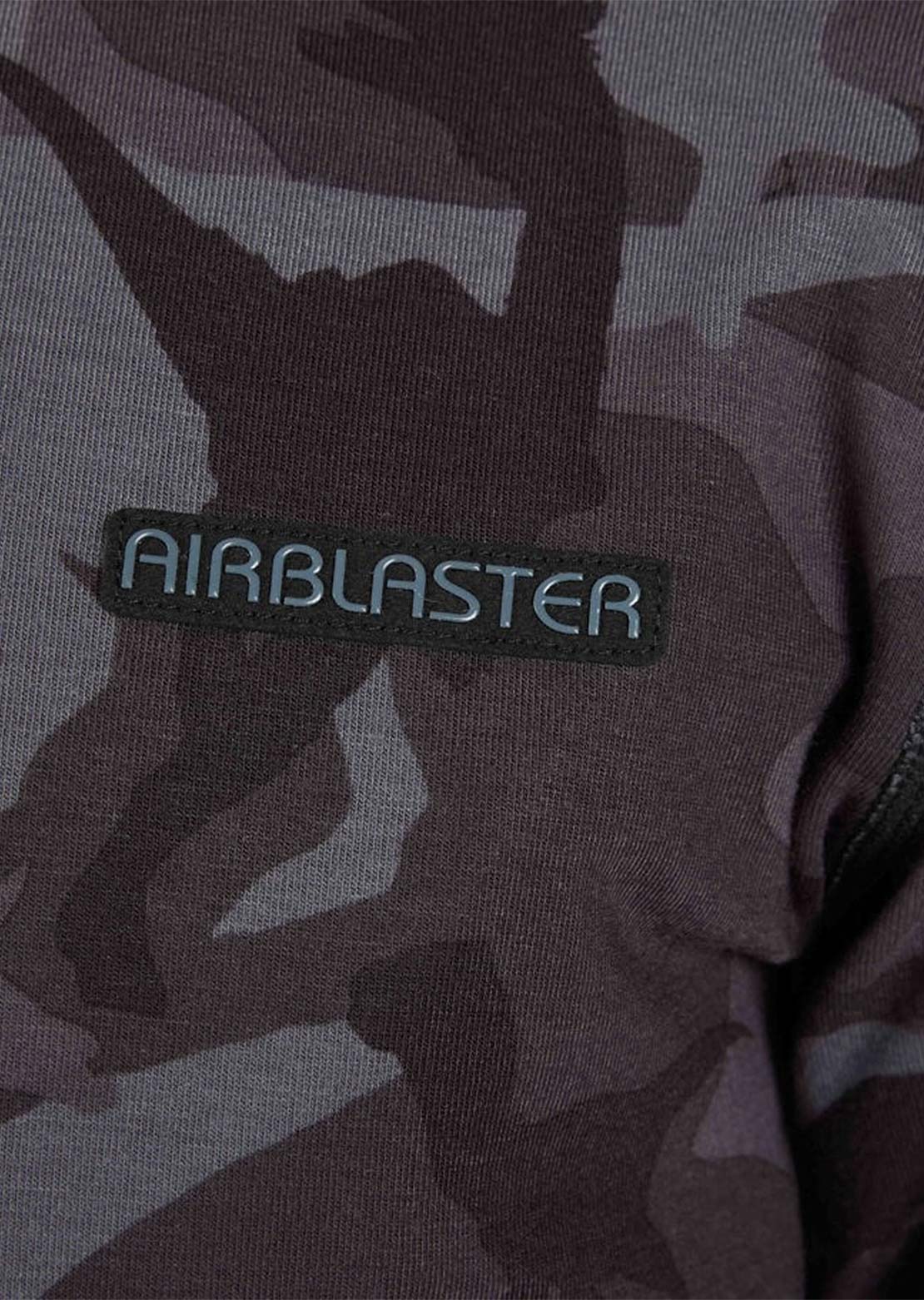 Airblaster Junior Base Layer Top Black Dinoflage