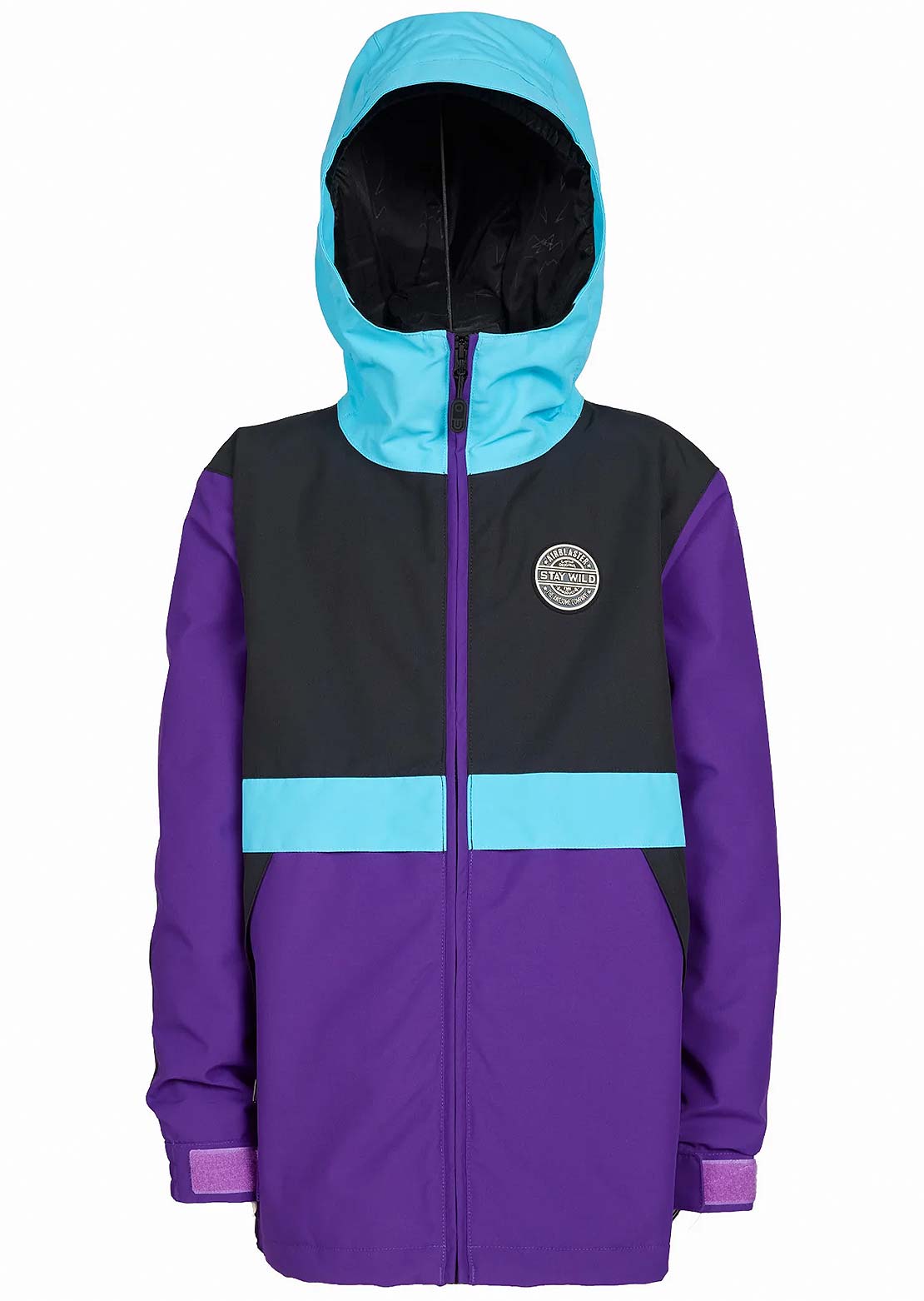Airblaster Junior Trencher Full Zip Jacket Huckleberry