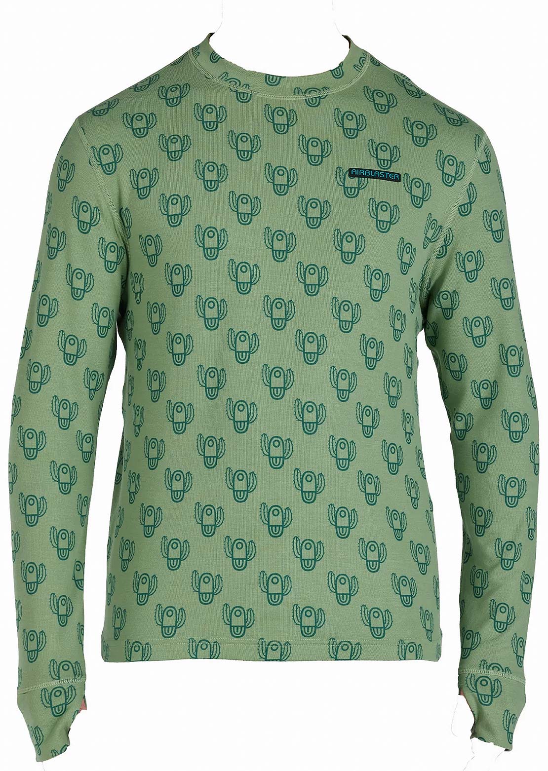 Airblaster Men's Base Layer Top Bode Cactus