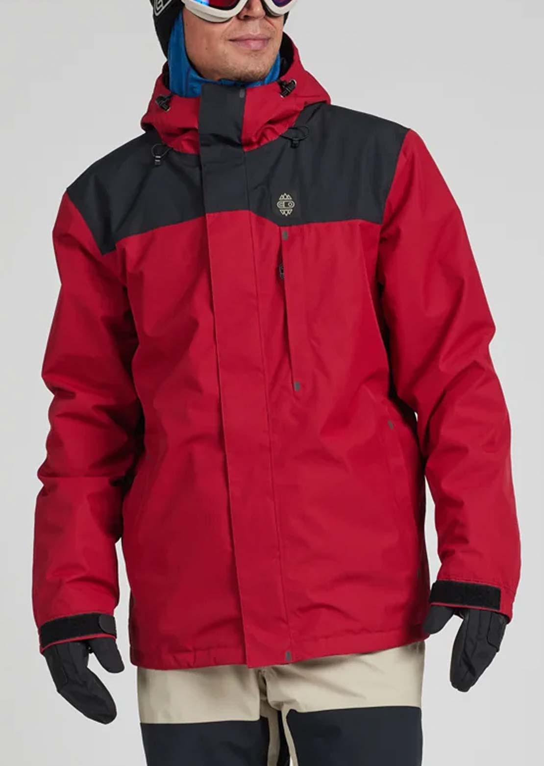 Airblaster Men's Beast 2L Jacket Crimson