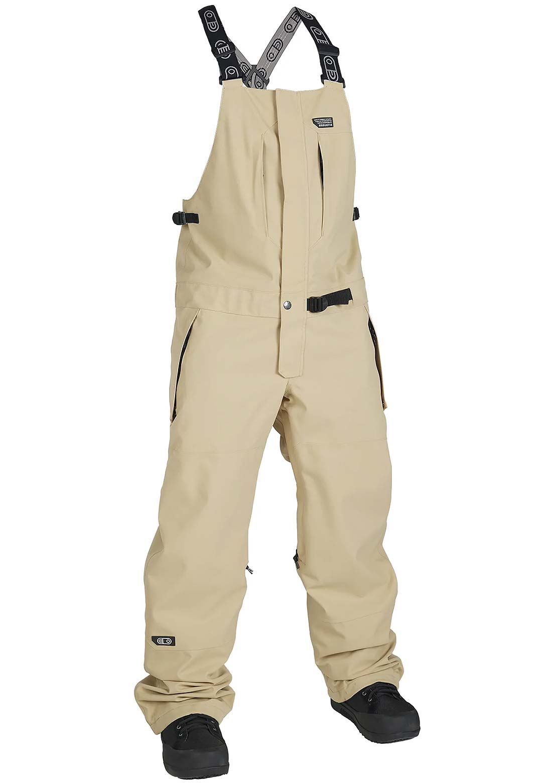 Airblaster Men's Stretch Krill Bib Pants Cocard Tan