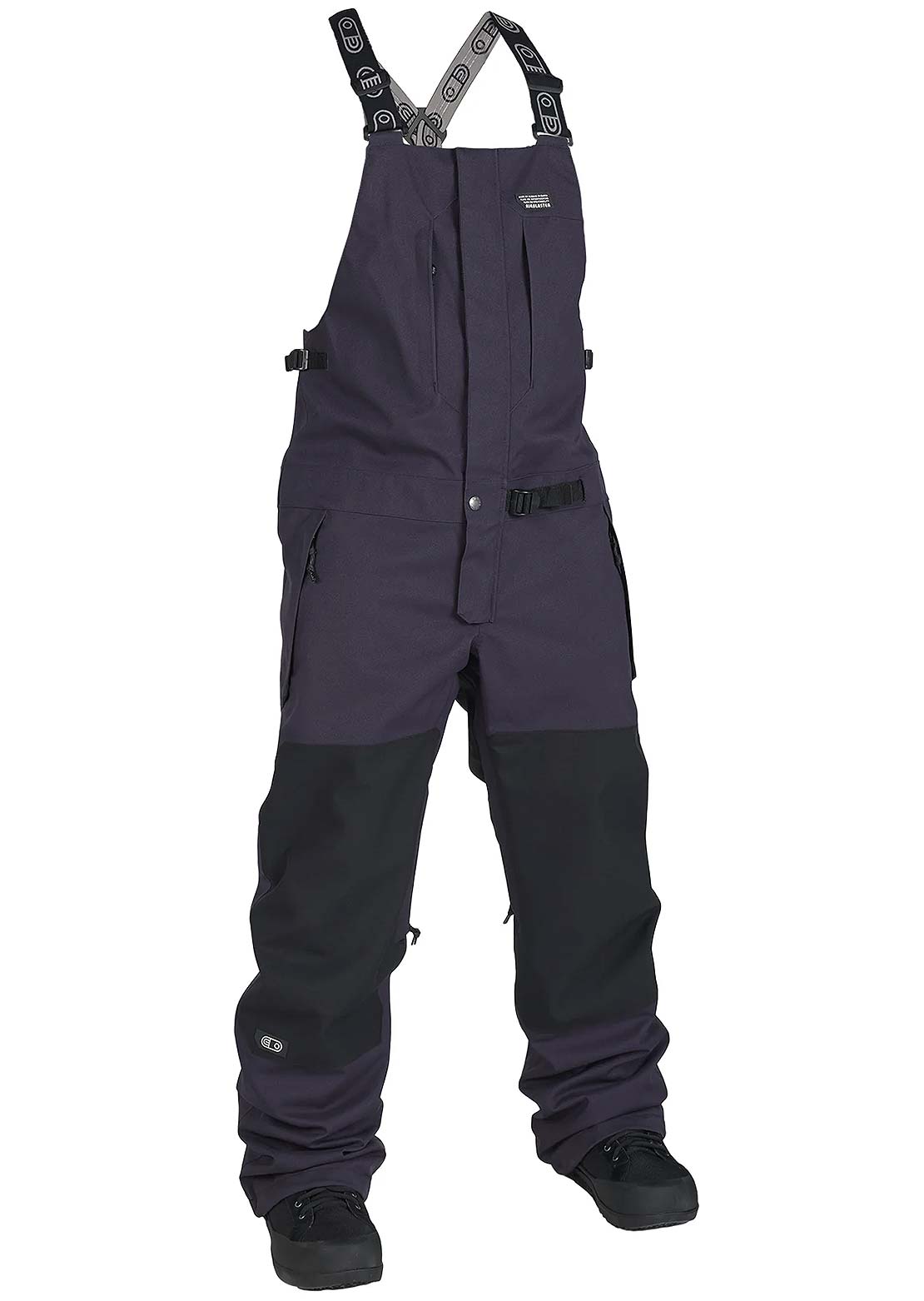 Airblaster Men's Stretch Krill Bib Pants Vintage Black