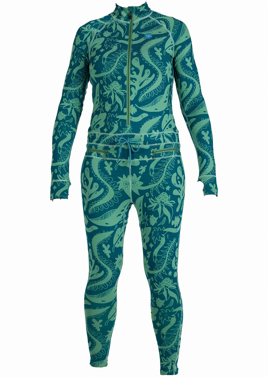 Airblaster Women's Hoodless Ninja Suit Spruce Earth Life