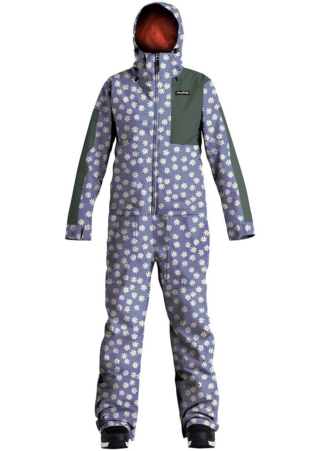 Airblaster Women&#39;s Insulated Freedom Suit Thistle Daisy