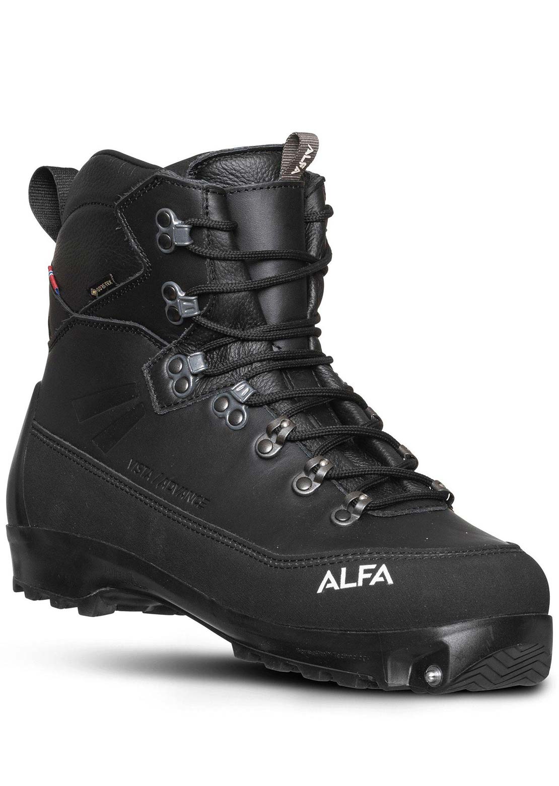 Alfa Men&#39;s Vista Advance Gore-Tex Ski Boots Black