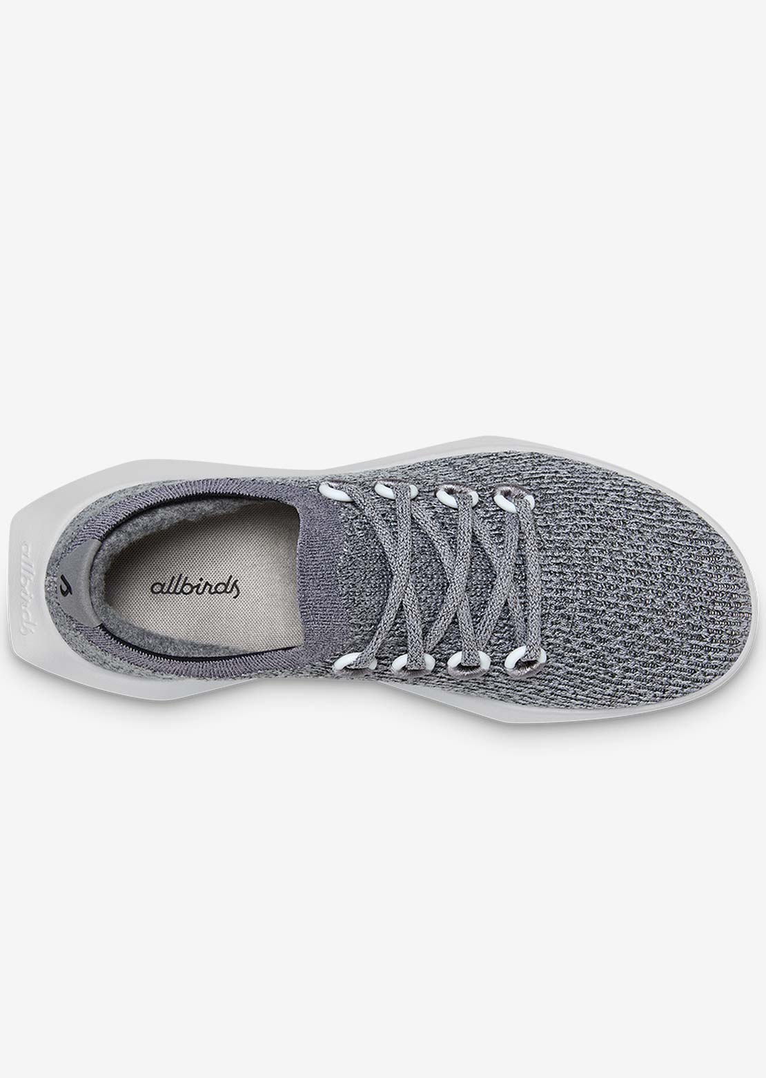 Allbirds Mens Tree Dasher 2 Shoes Medium Grey (Light Grey)