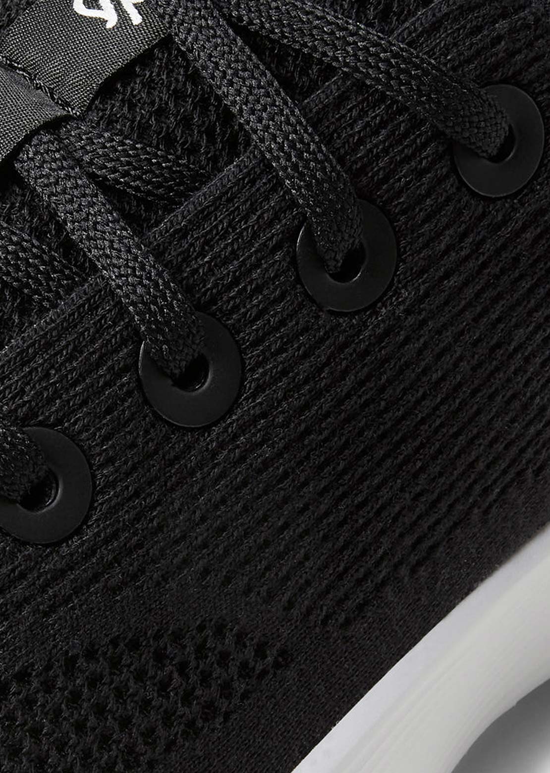 Allbirds Men's Tree Runner Go Shoes Natural Black/Blizzard