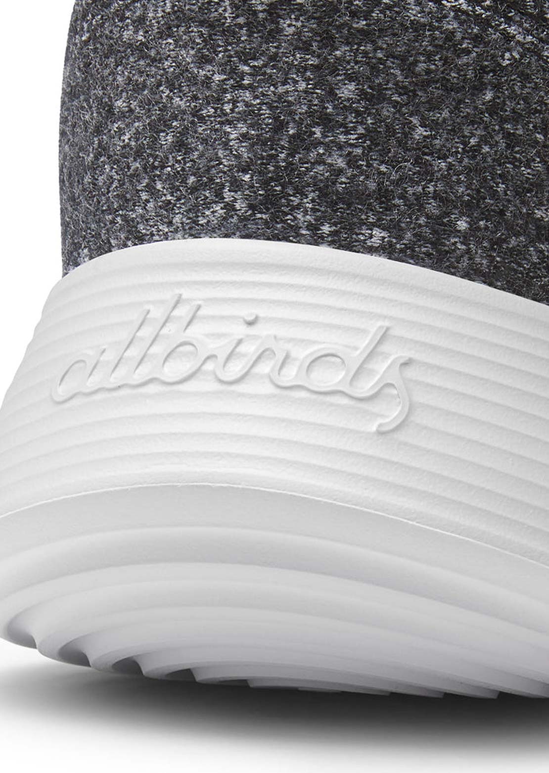 Allbirds Mens Wool Runner 2 Shoes Dark Grey/Light Grey