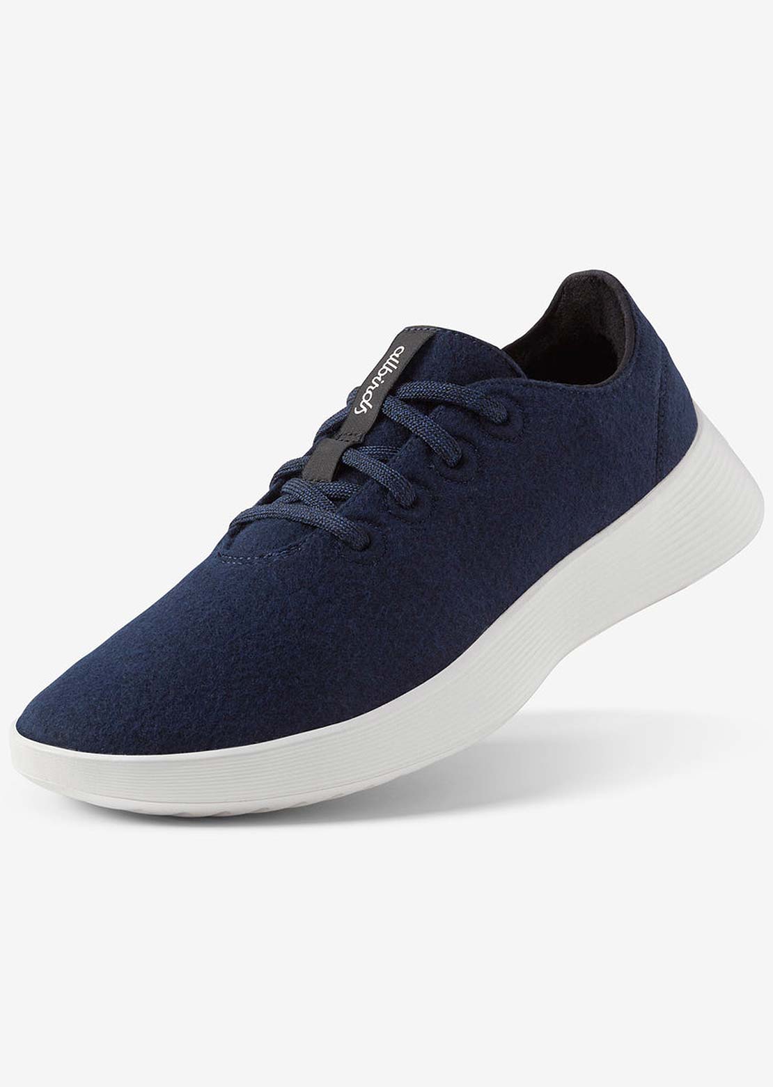 Allbirds Mens Wool Runner 2 Shoes Deep Navy (Blizzard)