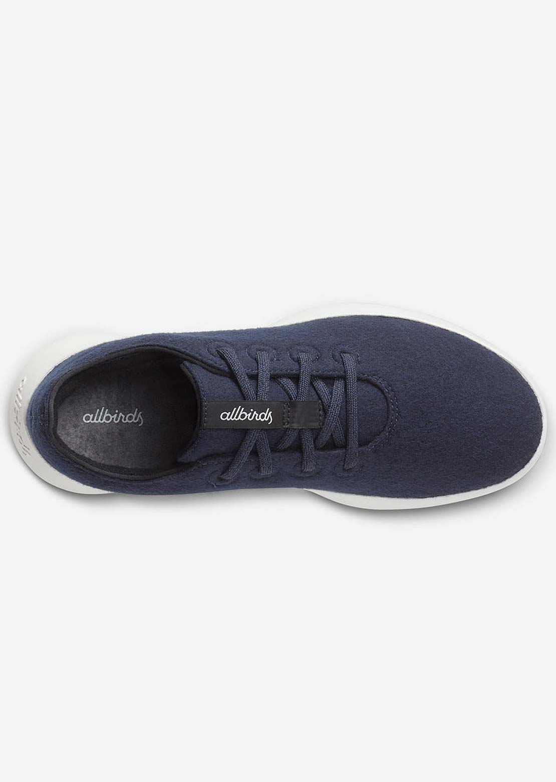 Allbirds Mens Wool Runner 2 Shoes Deep Navy (Blizzard)