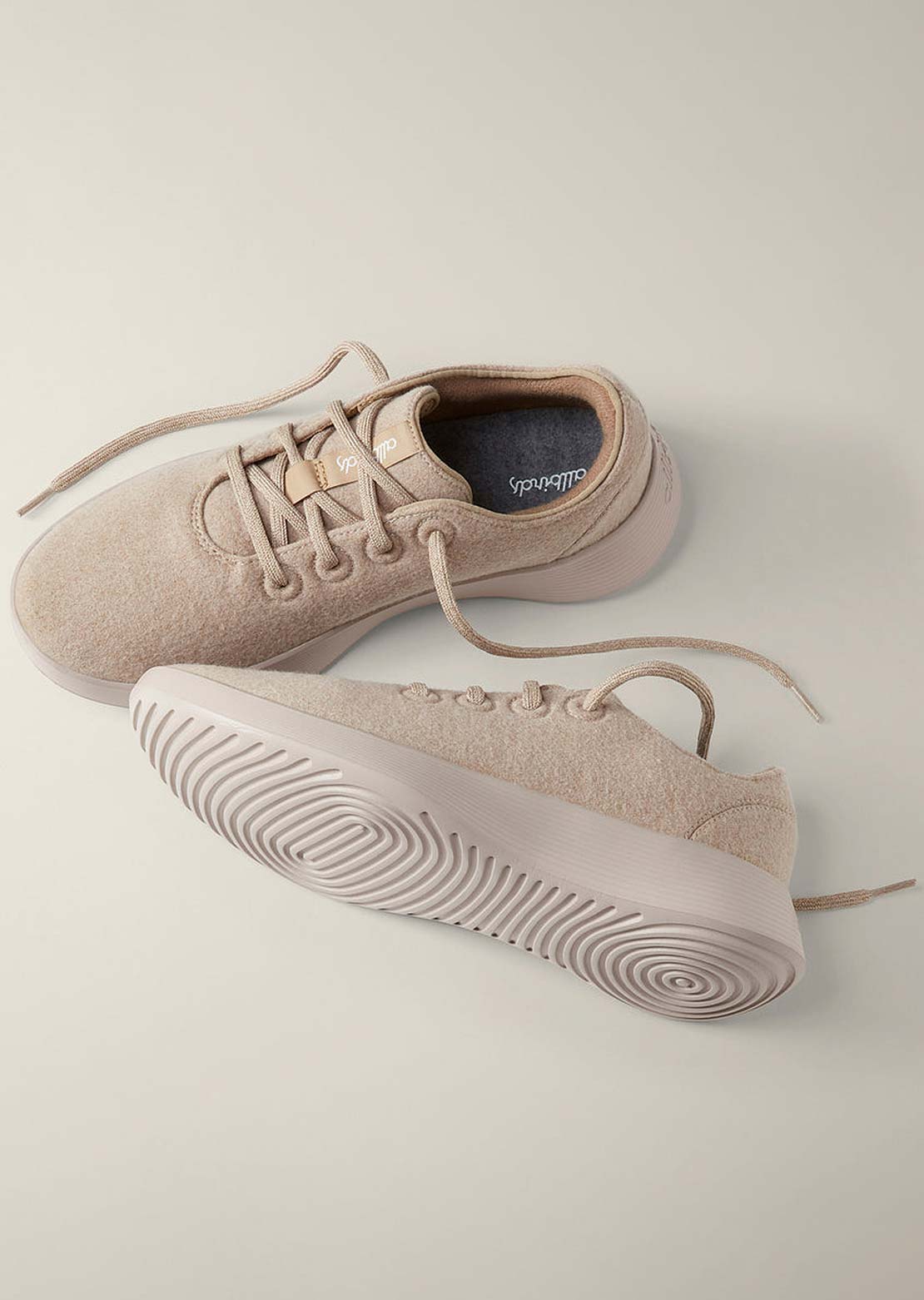 Allbirds Mens Wool Runner 2 Shoes Rugged Beige