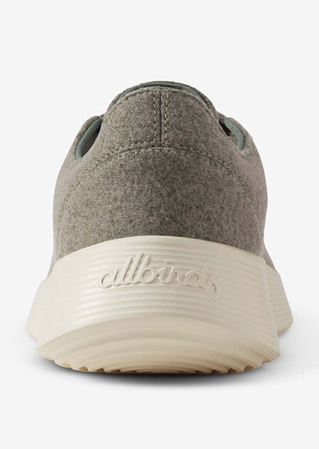 Allbirds Mens Wool Runner 2 Shoes Rugged Green (Stony Cream)