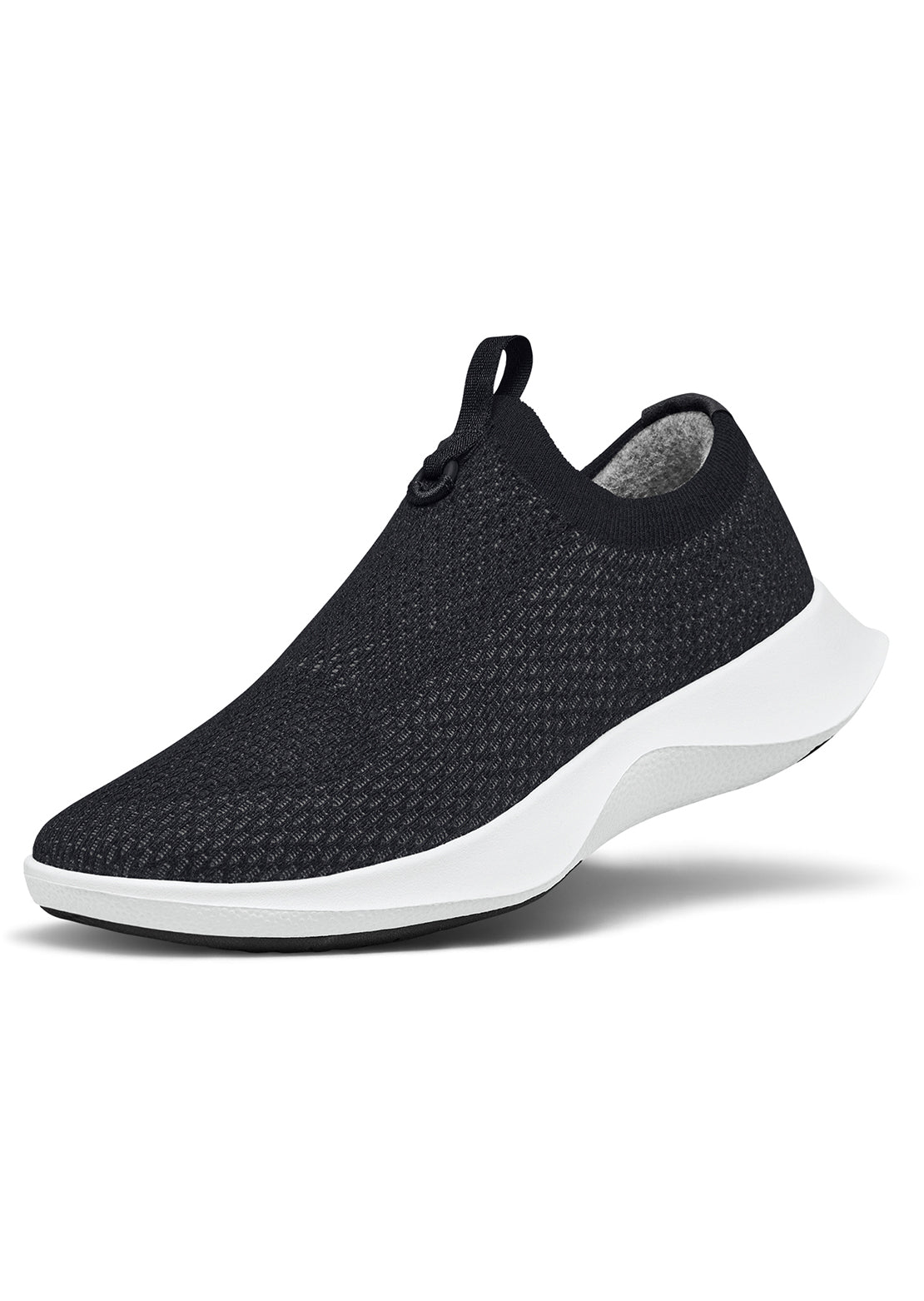 Allbirds Mens Tree Dasher Relay Shoes Natural Black (Blizzard)
