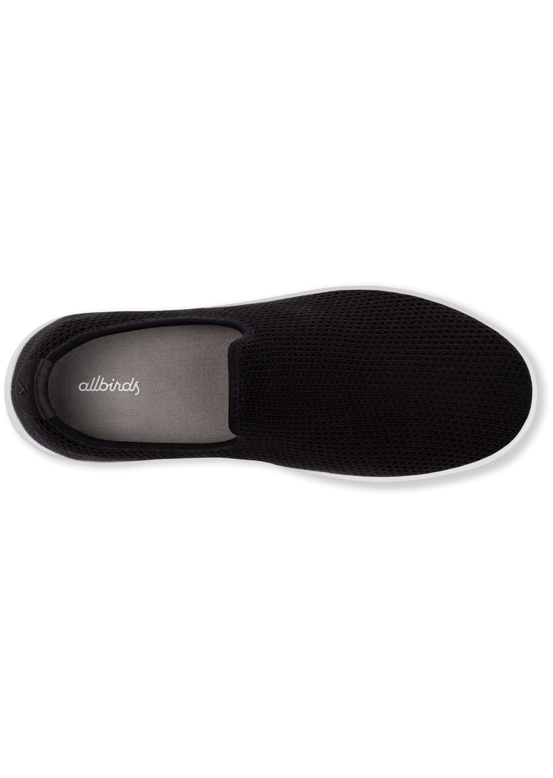 Allbirds Mens Tree Lounger Shoes Natural Black (Blizzard)