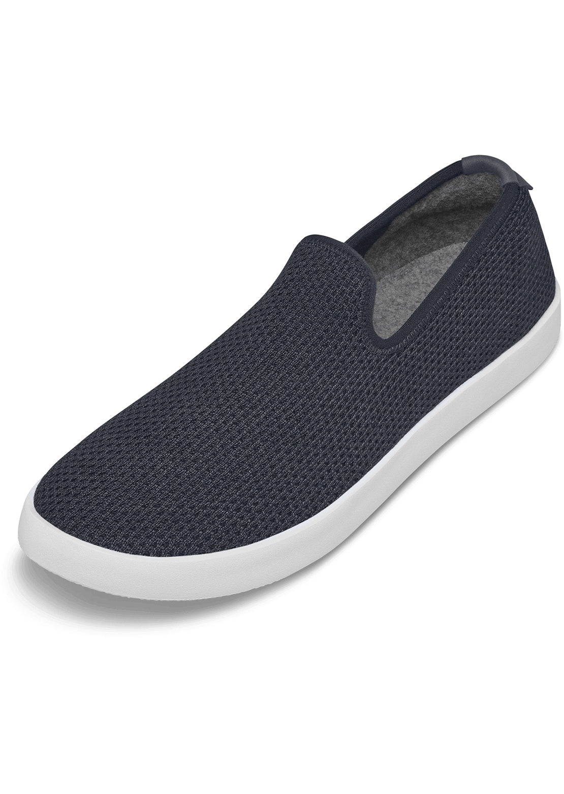 Allbirds Mens Tree Lounger Shoes Navy Night (White)