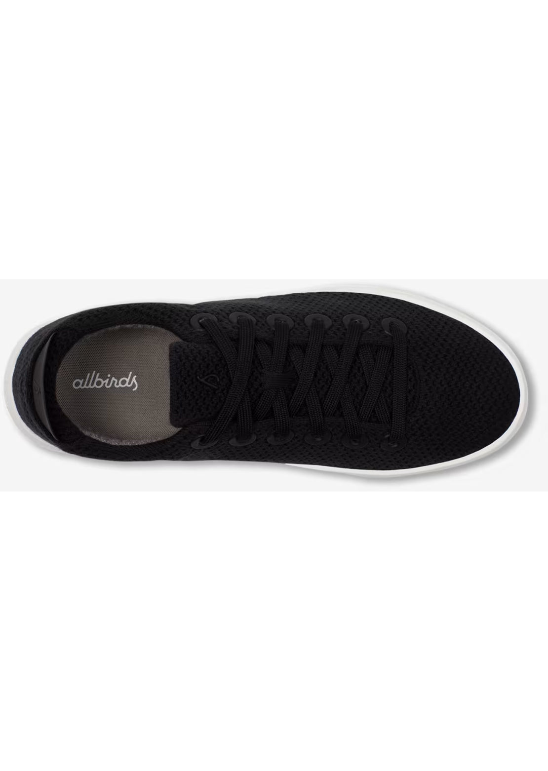 Allbirds Mens Tree Piper Shoes Natural Black (Blizzard)