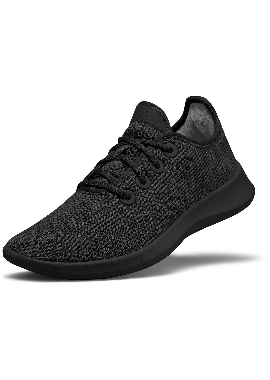 Allbirds Mens Tree Runner Shoes Jet Black (Black)