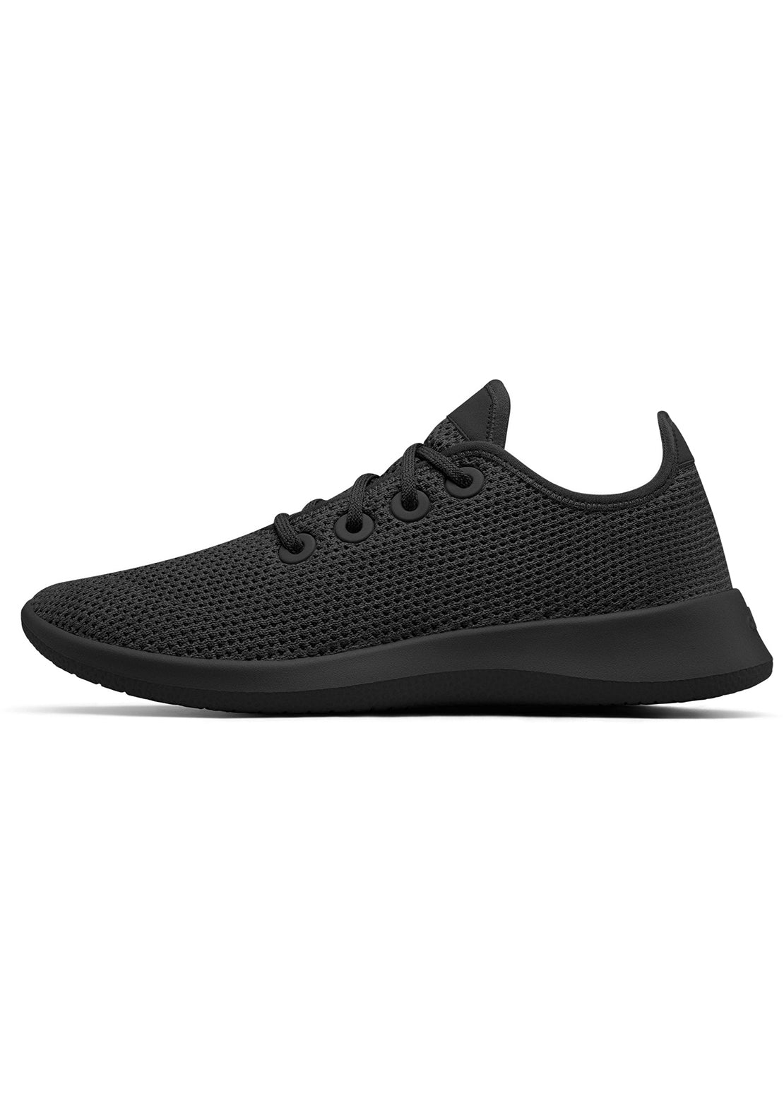 Allbirds Mens Tree Runner Shoes Jet Black (Black)