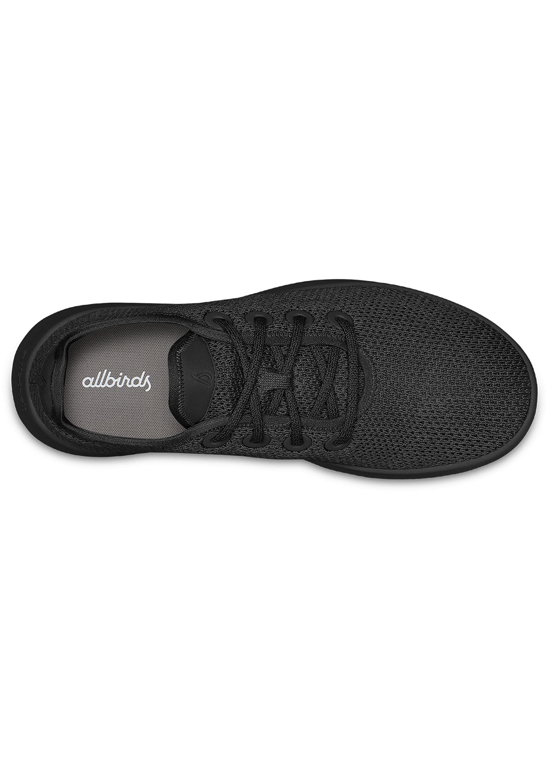 Allbirds Mens Tree Runner Shoes Jet Black (Black)