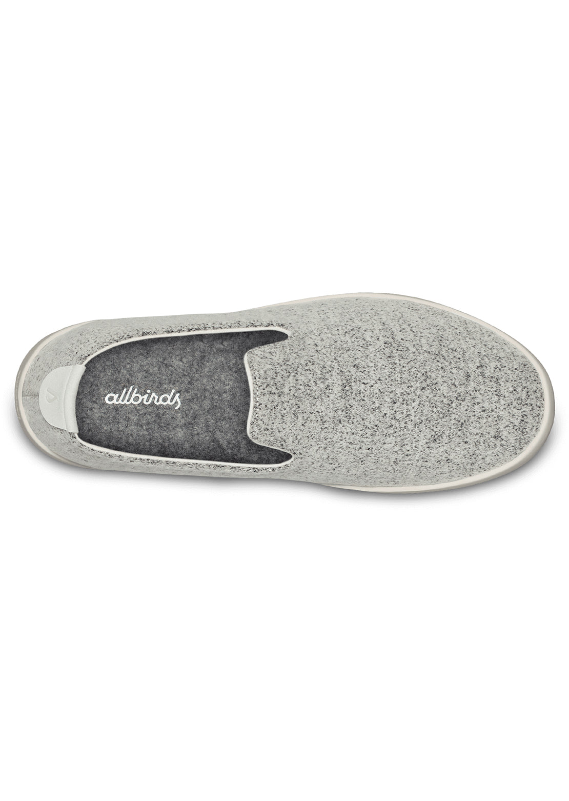 Allbirds Mens Wool Lounger Shoes Dapple Grey (Cream)