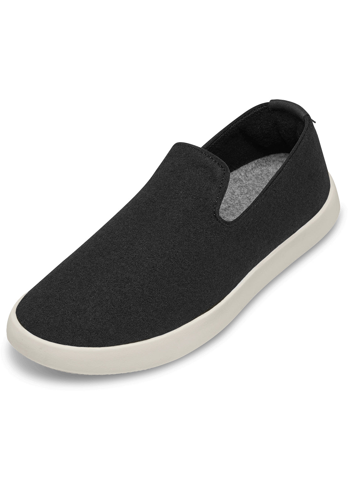 Allbirds Mens Wool Lounger Shoes True Black (Cream)