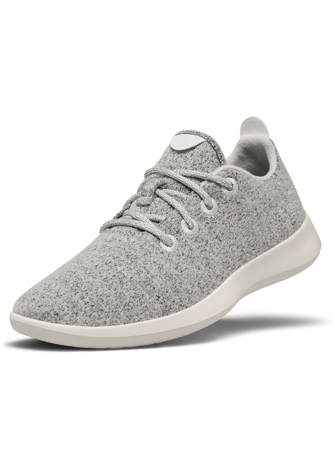 Allbirds Mens Wool Runner Shoes Dapple Grey (Cream)