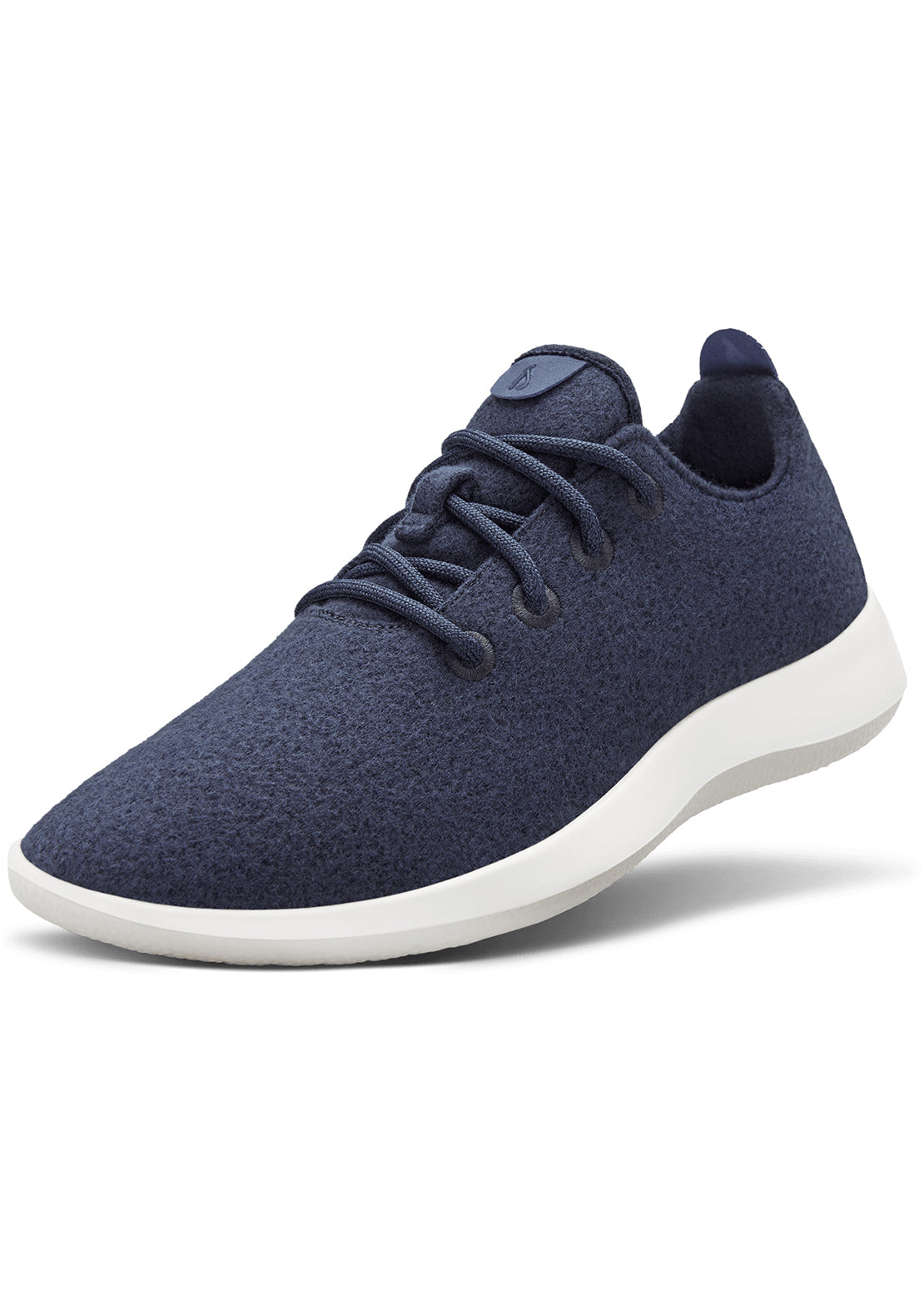 Allbirds Mens Wool Runner Shoes Hazy Indigo (Blizzard)