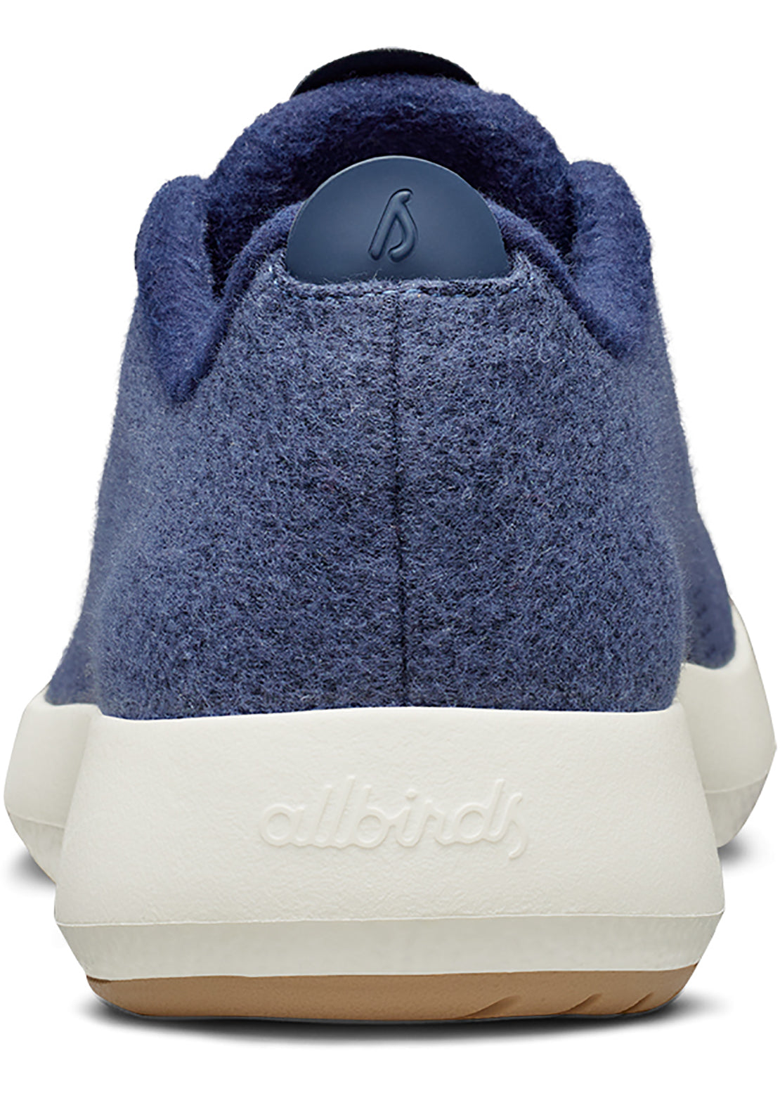 Allbirds Mens Wool Runner Mizzles Shoes Hazy Indigo (Natural White)